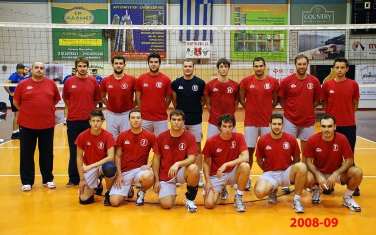 ΑΝΔΡΙΚΗ ΟΜΑΔΑ 2008-2009