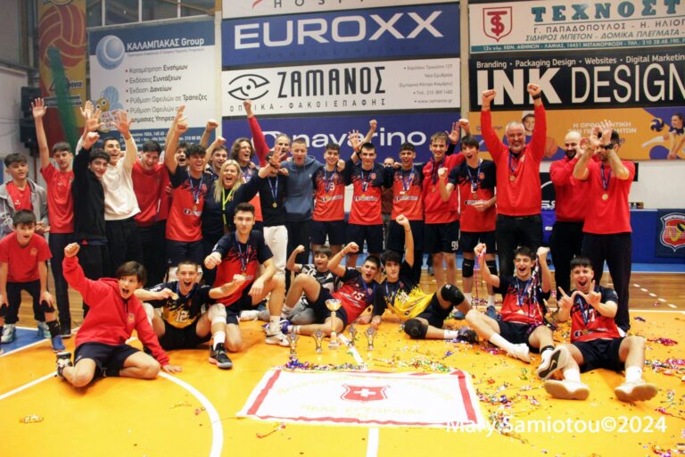 Πρωταθλητής Εφήβων (Κ21) για 3η συνεχόμενη Χρονιά στην Αθήνα!